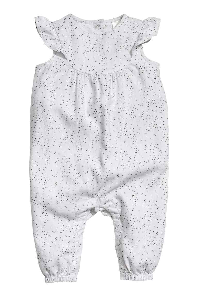 Cotton romper suit